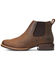 Image #2 - Ariat Men's Booker Distressed Brown Ultra Full-Grain Leather Ankle Boot - Round Toe, Brown, hi-res