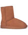 Image #1 - Cloud Nine Girls' Sheepskin Boots - Round Toe , Chestnut, hi-res