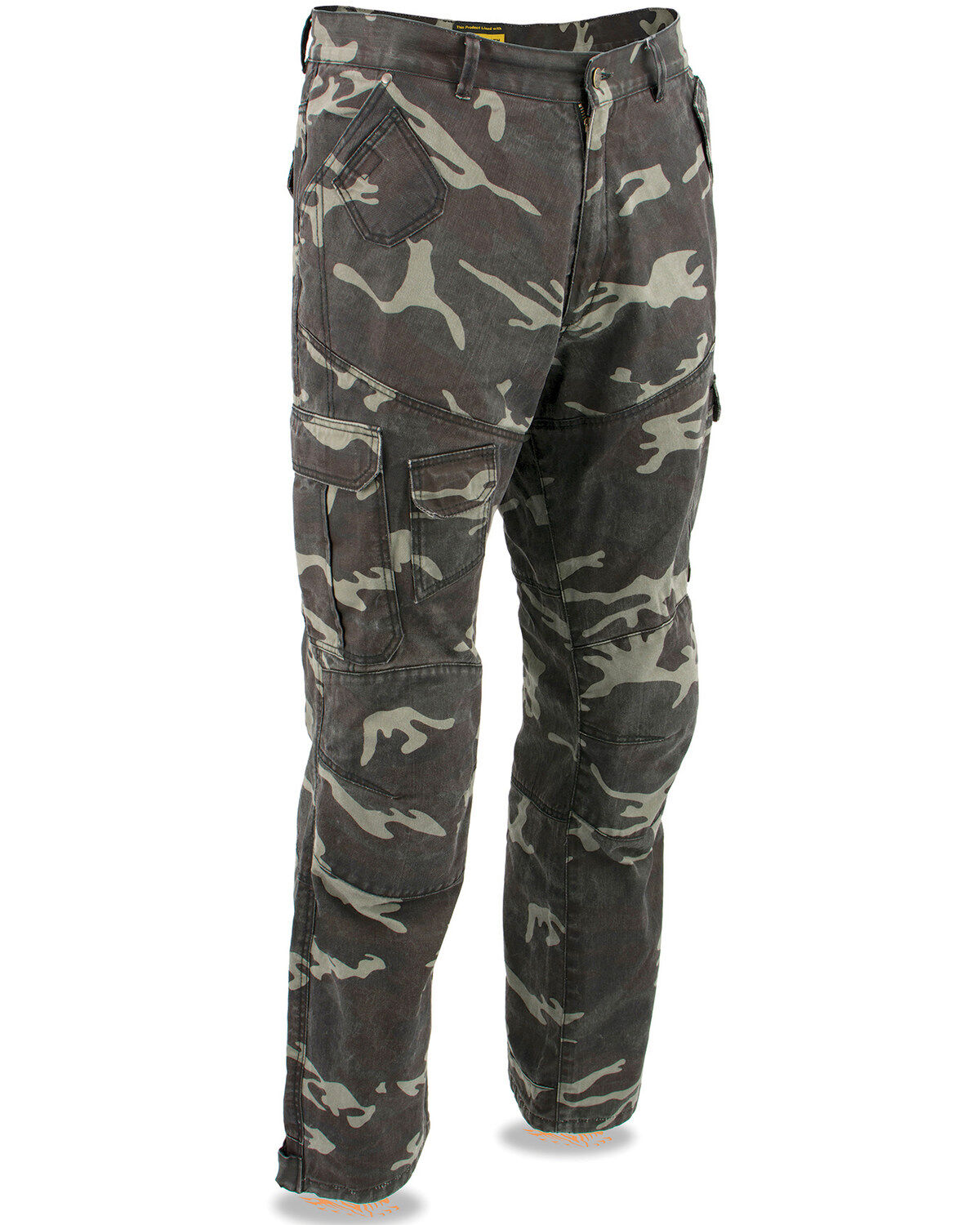 Image #1 - Milwaukee Performance Men's 34" Aramid Reinforced Camo Cargo Jeans - XBig, Camouflage, hi-res