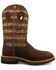 Image #2 - Twisted X Men's 12" Waterproof Western Work Boots - Alloy Toe, Multi, hi-res