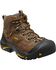 Image #1 - Keen Men's Braddock Mid Waterproof Boots - Steel Toe, Brown, hi-res