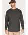 Image #2 - Hawx Men's Logo Graphic Work T-Shirt , Dark Grey, hi-res