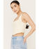 Image #2 - Show Me Your Mumu Women's Sleeveless Corset Top, Off White, hi-res