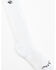 Image #1 - Dan Post Men's Cowboy Certified Crew Socks, White, hi-res