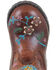 Image #2 - Smoky Mountain Toddler Girls' Florence Western Boots - Round Toe, Brown, hi-res