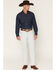 Image #3 - Wrangler Men's 936 Toughlite Light Wash Cowboy Cut Slim Straight Stretch Denim Jeans, Light Wash, hi-res