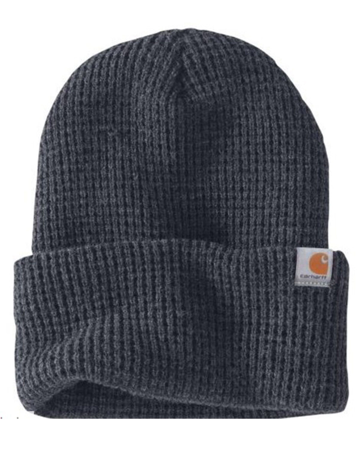 Carhartt Woodside Insulated Work Beanie, Heather Grey, hi-res