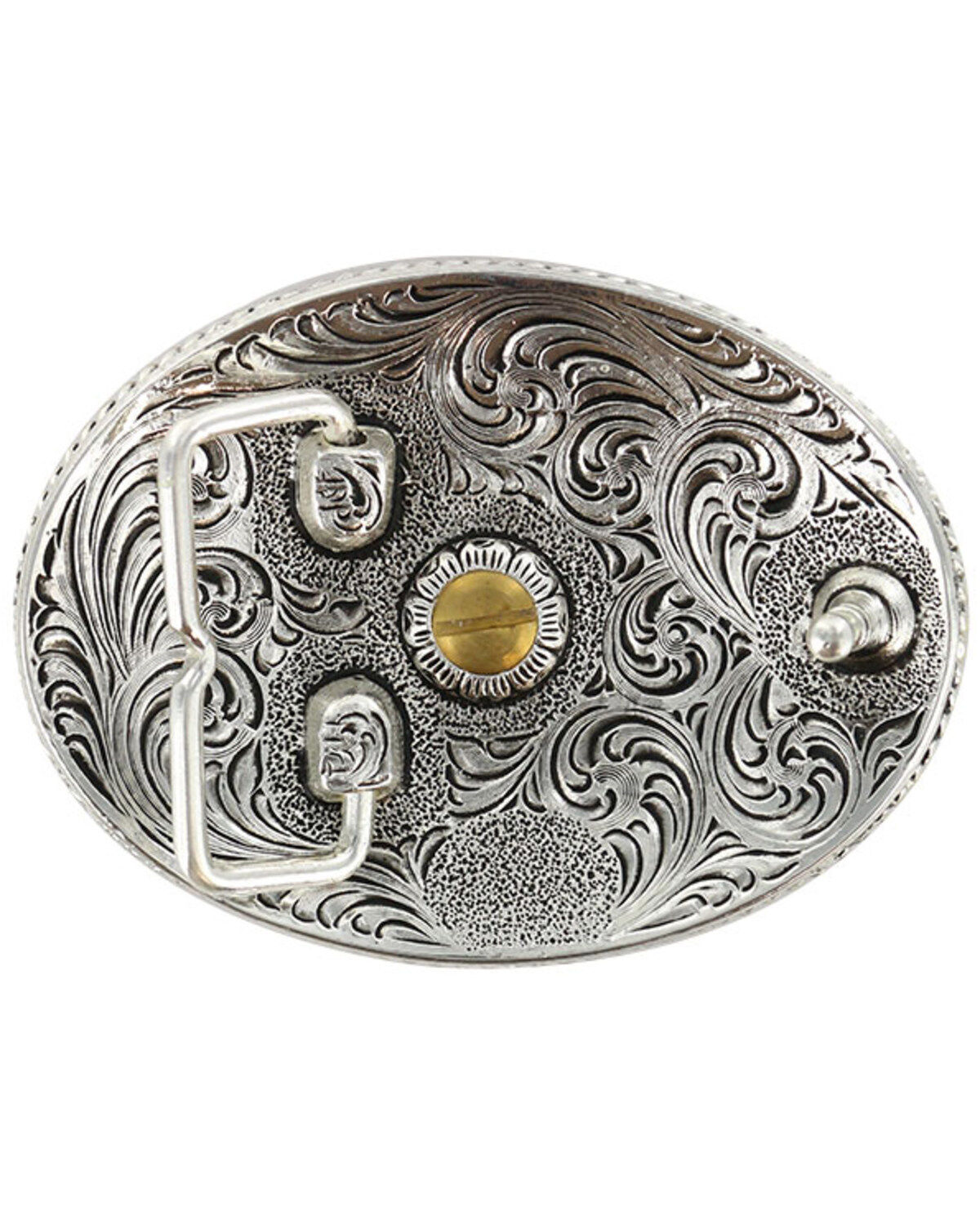Image #2 - Cody James&reg; Oval Dual-Tone Texas Buckle, Multi, hi-res