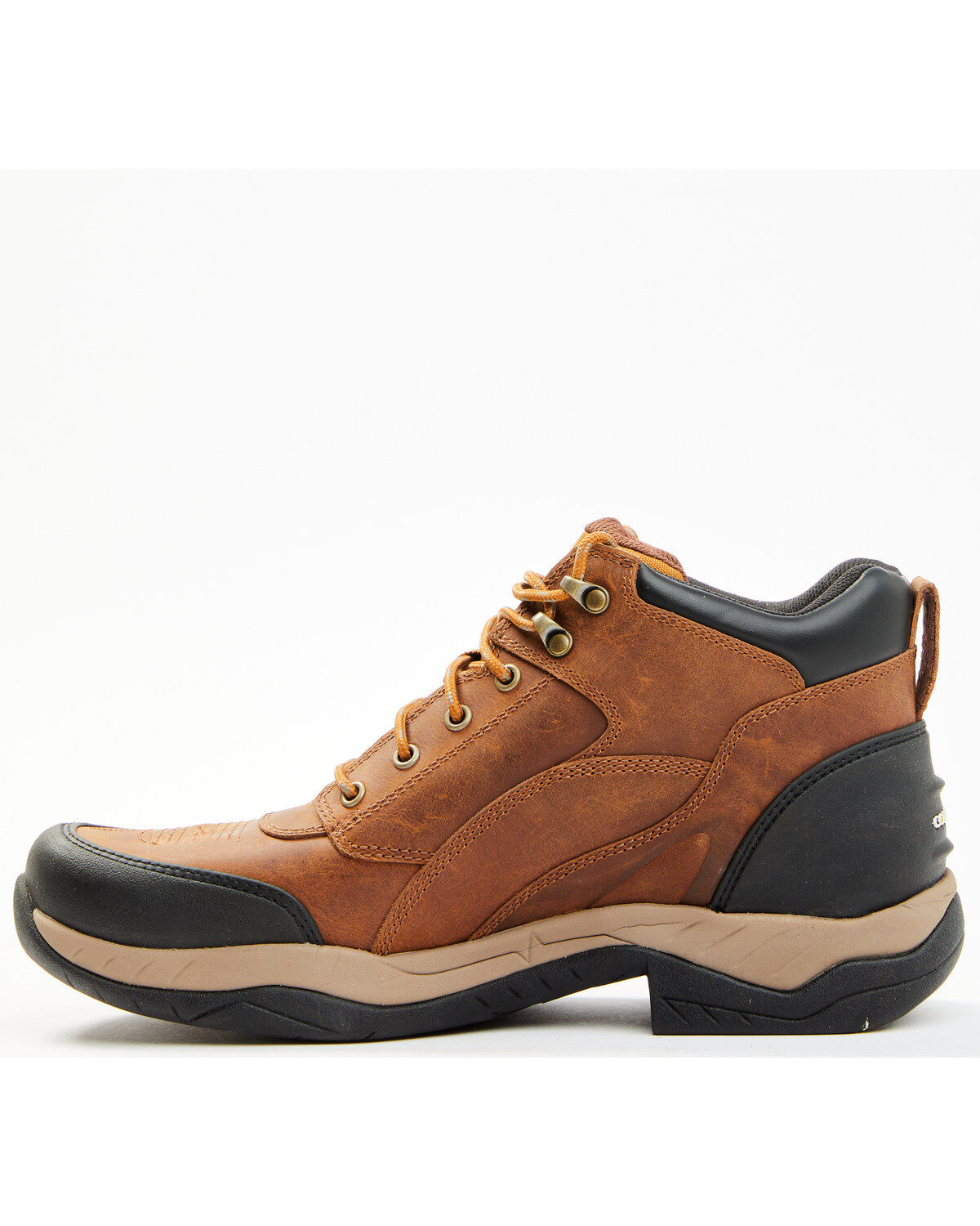 Image #3 - Cody James Men's 5" Endurance Palace Lace-Up WP Soft Work Hiking Boots, Brown, hi-res