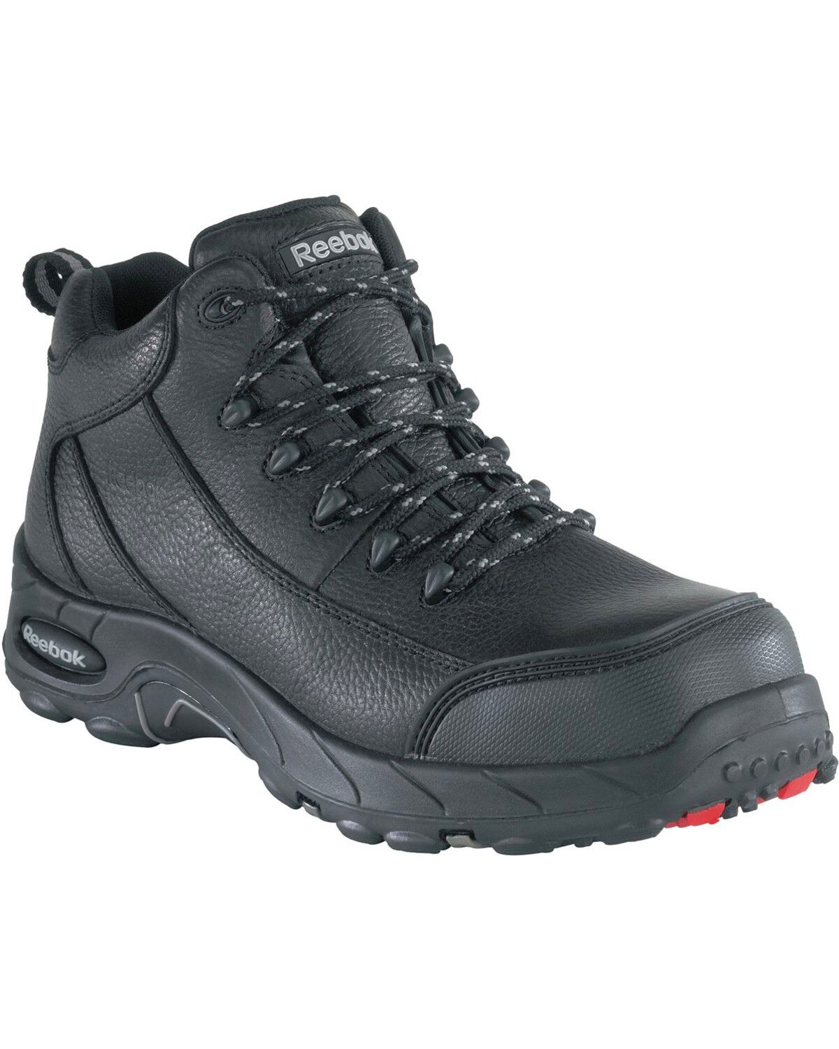 Reebok Women's Tiahawk Waterproof Sport Hiking Boots - Composite Toe, Black, hi-res