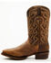 Image #3 - Dan Post Men's 12" Leon Western Performance Boots - Round Toe, Brown, hi-res