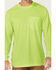 Image #2 - Hawx Men's Enhanced Visibility Long Sleeve Work T-Shirt, Yellow, hi-res