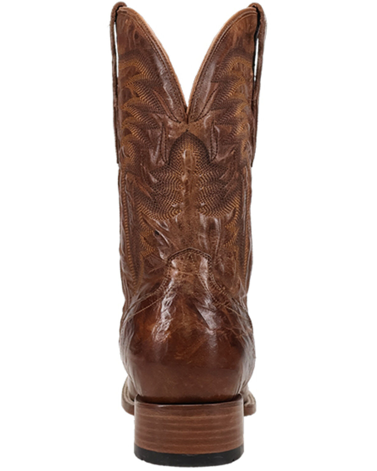 Image #5 - El Dorado Men's Crunch Western Boots - Broad Square Toe, Rust Copper, hi-res