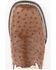 Image #6 - Ferrini Men's Kango Full Quill Ostrich Western Boots - Broad Square Toe, Kango, hi-res