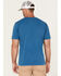 Image #4 - Carhartt Men's Re-Engineered Relaxed Fit Lightweight Short Sleeve Pocket T-Shirt , Dark Blue, hi-res