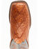 Image #6 - Cody James Men's Exotic Ostrich Western Boots - Broad Square Toe, Cognac, hi-res