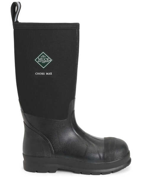 Image #2 - Muck Boots Men's Chore Max Rubber Boots - Composite Toe, Black, hi-res
