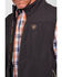 Image #4 - Ariat Men's Vernon Softshell Logo Vest, Brown, hi-res