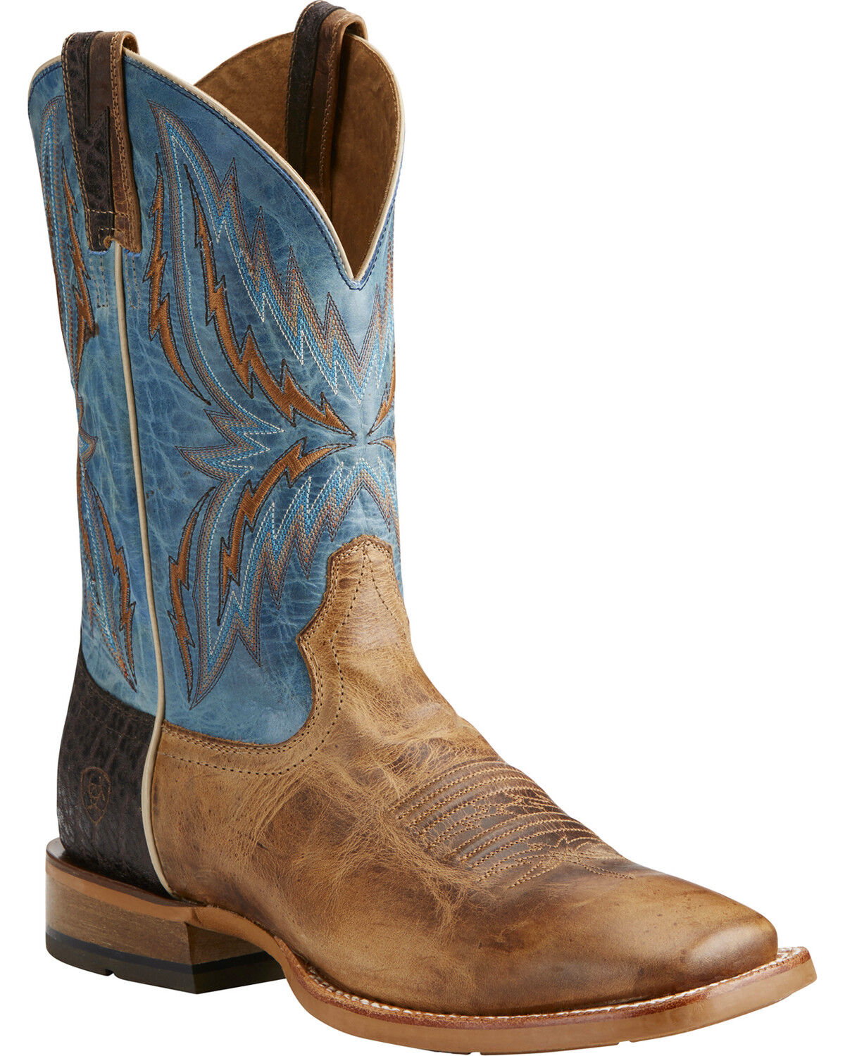 Image #1 - Ariat Men's Arena Rebound Western Boots, Tan, hi-res