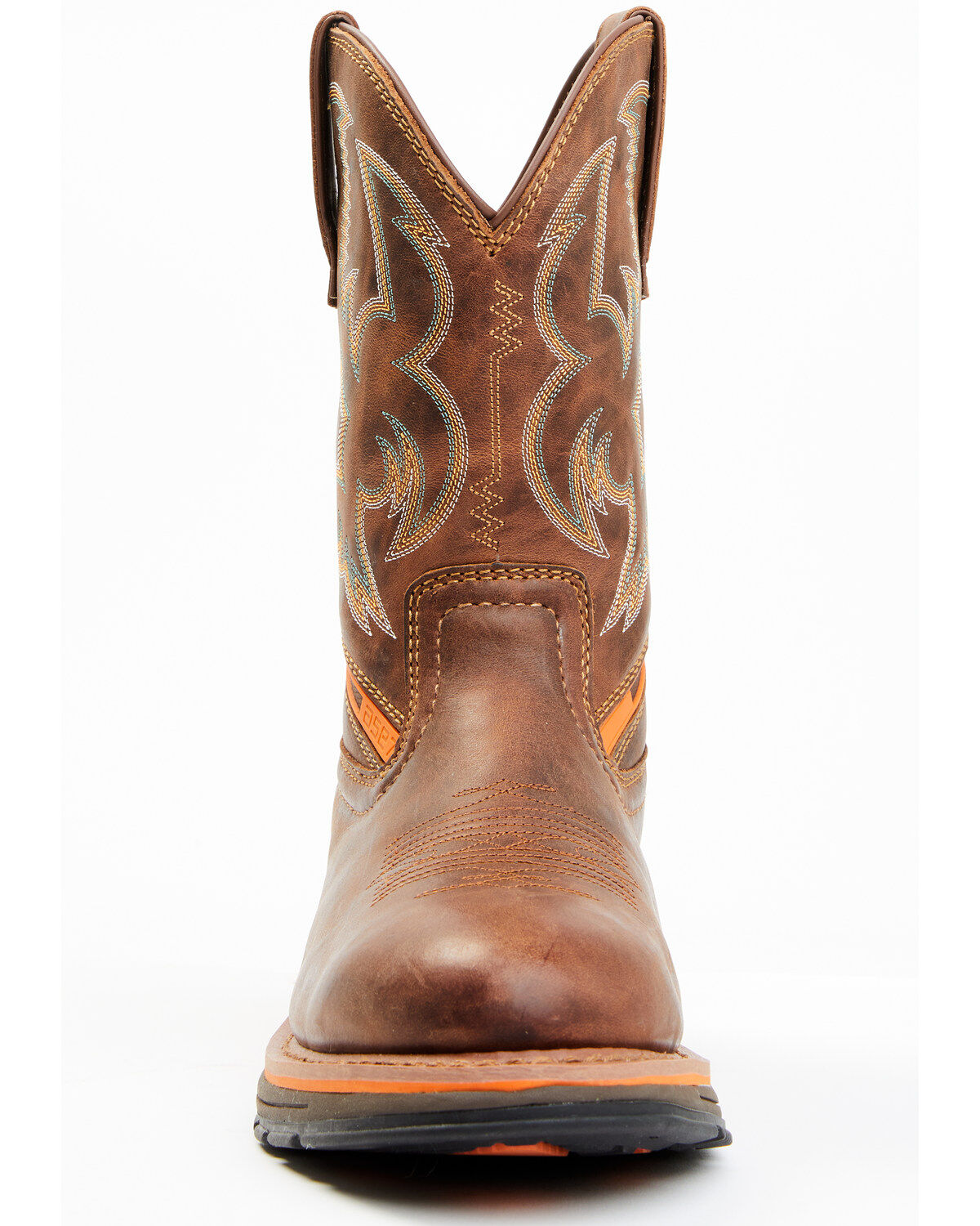 Image #4 - Cody James Men's 10" Disruptor Tyche Chill Zone Soft Pull-On Work Boots - Soft Toe, Brown, hi-res