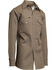 Image #4 - Lapco Men's Long Sleeve Welding Shirt, Beige/khaki, hi-res