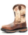 Image #3 - Cody James Men's Camo Flag Decimator Work Boot - Composite Toe  , Brown, hi-res