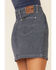 Image #3 - Lee Women's Herringbone Mini Skirt, Blue, hi-res