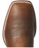 Image #4 - Ariat Men's Distressed Dash VentTEK Ultra Bantamweight Performance Western Boots - Broad Square Toe, Brown, hi-res