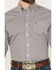 Image #3 - Cinch Men's Geo Print Modern Fit Long Sleeve Button-Down Western Shirt, White, hi-res