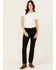 Image #1 - Carhartt Women's Rugged Flex&reg; Relaxed Fit Double-Knee Canvas Work Pants, Black, hi-res