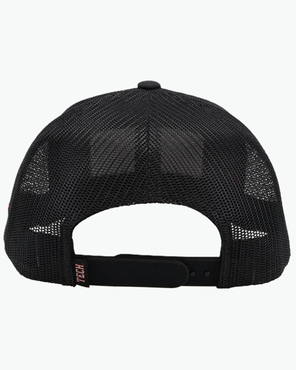 Image #2 - Hooey Men's Texas Tech Trucker Cap, Black, hi-res