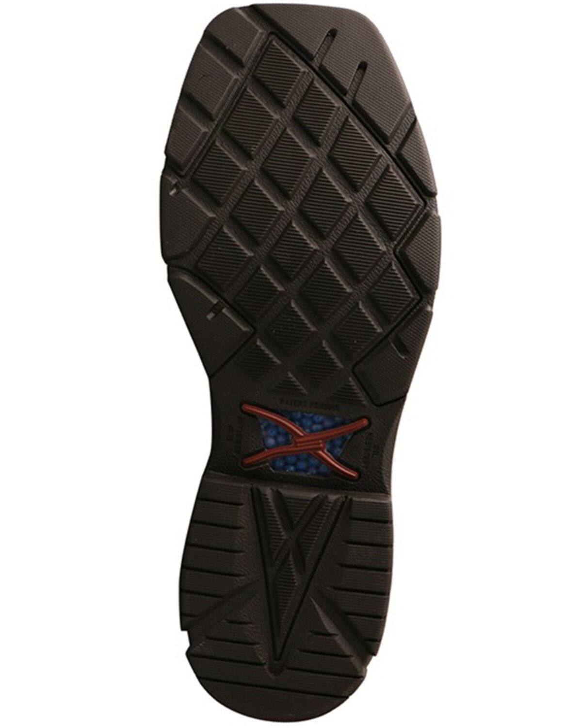 Image #6 - Twisted X Men's Barbed Wire Western Work Boots - Soft Toe, Brown, hi-res