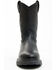 Image #4 - Cody James Men's 11" Uniform Western Work Boots - Soft Toe, Black, hi-res