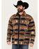 Image #1 - Cinch Men's Southwestern Print Snap Jacket , Multi, hi-res