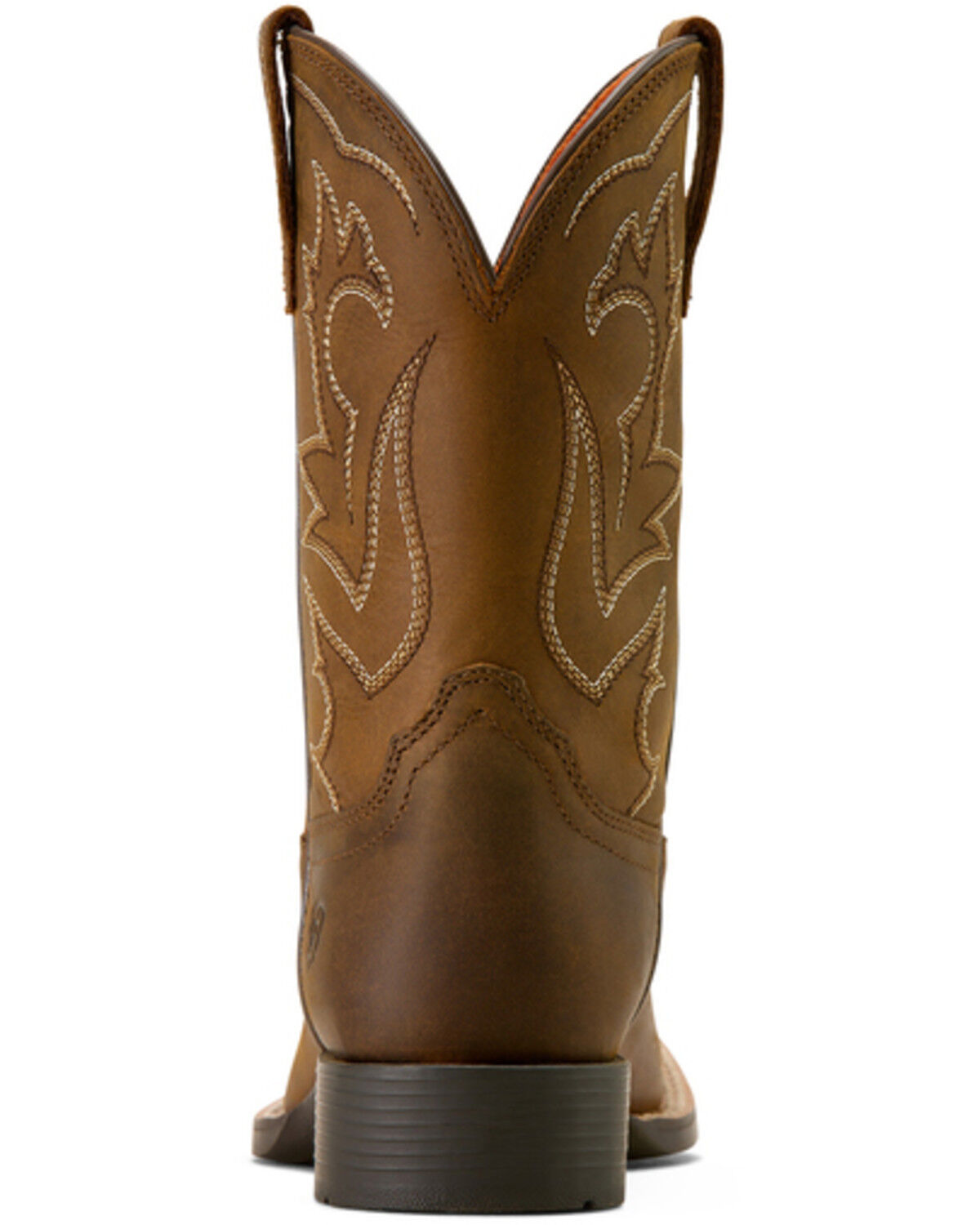Image #3 - Ariat Boys' Deer Ridge Performance Western Boots - Broad Square Toe, Distressed Brown, hi-res