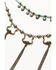 Image #3 - Shyanne Women's Mystic Skies Longhorn Tassel Necklace & Earrings Set - 2-Piece, Rust Copper, hi-res
