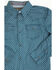 Image #2 - Cody James Toddler Boys' Bourbon Geo Print Long Sleeve Pearl Snap Western Shirt, Navy, hi-res