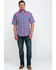 Image #6 - Resistol Men's Yosemite Small Plaid Short Sleeve Western Shirt, Multi, hi-res