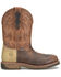 Image #2 - Double H Men's Outlook Waterproof Work Boots - Composite Toe , Brown, hi-res