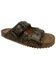 Image #1 - Very G Women's Heidi Tooled Sandals, Brown, hi-res
