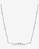 Image #2 - Montana Silversmiths Women's Western Silhouette Longhorn Bar Necklace, Silver, hi-res