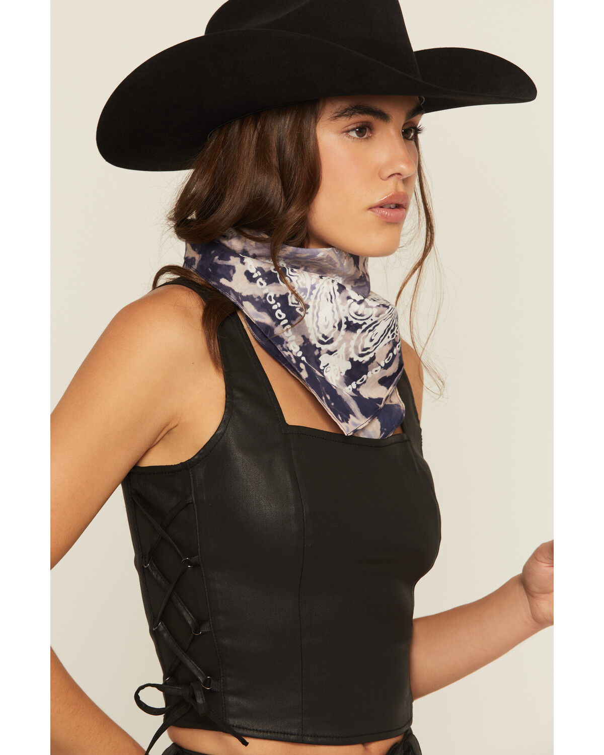 Idyllwind Women's Qualynn Bandana, Blue, hi-res