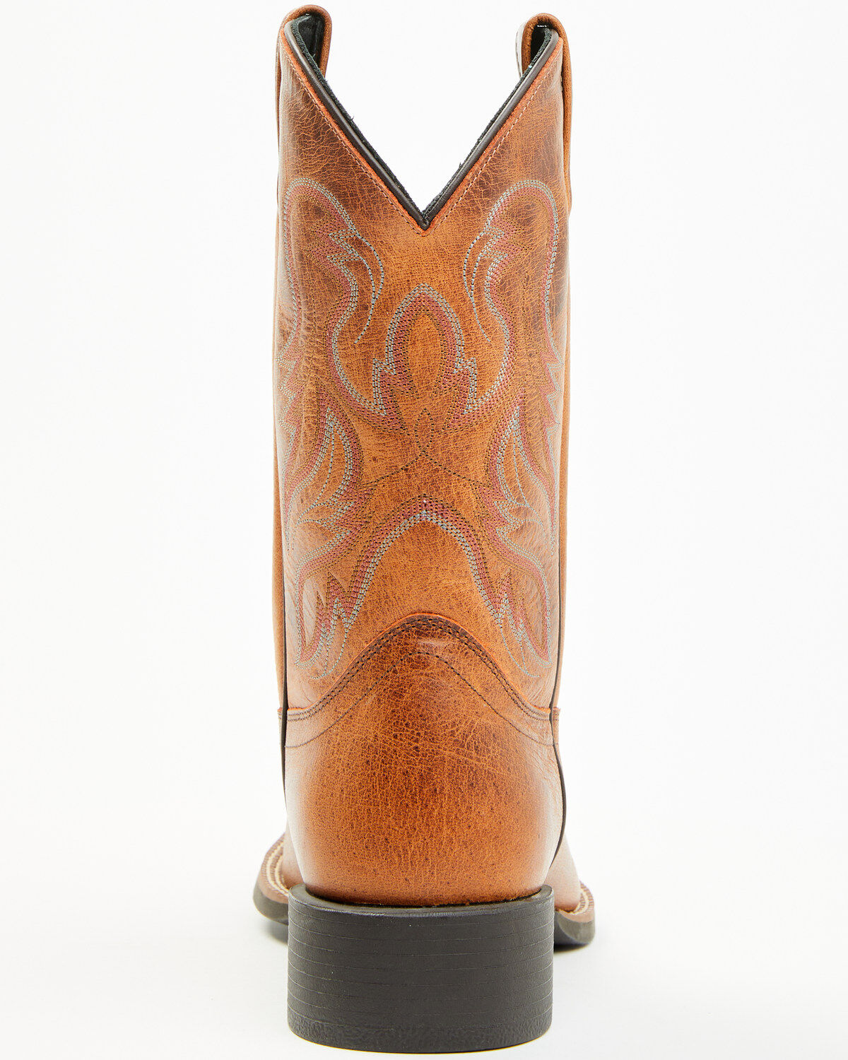 Image #5 - Cody James Ace&trade; Western Boots - Broad Square Toe, Brown, hi-res