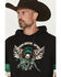 Image #2 - Moonshine Spirit&reg; Men's Marinos Mexico Hooded Sweatshirt, Black, hi-res