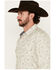 Image #2 - Cody James Men's Treven Floral Print Long Sleeve Snap Western Shirt - Big, Cream, hi-res