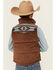 Image #4 - Cody James Boys' Rough Road Puffer Vest, Brown, hi-res