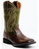 Image #1 - RANK 45® Boys' Kasey Western Boots - Broad Square Toe , Green, hi-res