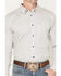 Image #3 - Cody James Men's NFR Geo Print Long Sleeve Button-Down Stretch Western Shirt - Tall, White, hi-res