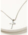 Image #3 - Cody James Men's Silver Cross Necklace , Silver, hi-res