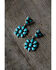 Image #2 - Paige Wallace Women's Cluster Earrings, Turquoise, hi-res